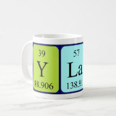 Ylan Periodenname Tasse (Vorderseite Links)