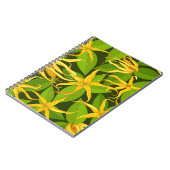 Ylang Ylang Exotic Scented Blume Notizblock (Linke Seite)