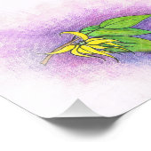 Ylang Ylang Illustration Foto Print (Ecke)