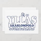 YLLÄS FINLAND - Einladung (Vorne/Hinten)