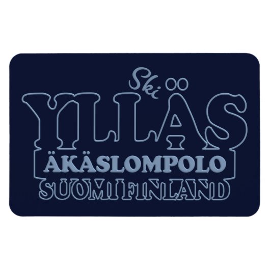 YLLÄS FINLAND-Magnet Magnet (Horizontal)