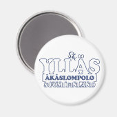 YLLÄS FINLAND-Magnet Magnet (Vorderseite/Rückseite)