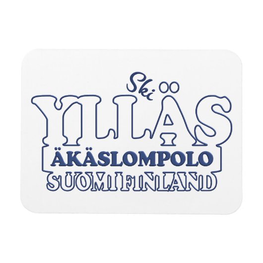 YLLÄS FINLAND-Magnet Magnet (Horizontal)