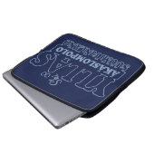 YLLÄS FINLAND Notebook-Ärmel Laptopschutzhülle (Vorne Knopf)