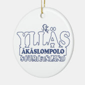 YLLÄS FINLAND-Ornament Keramik Ornament (Links)