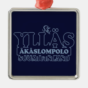 YLLÄS FINLAND-Ornament Ornament Aus Metall