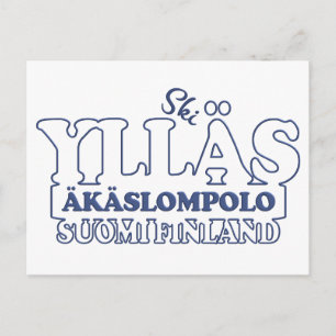YLLÄS FINLAND Postkarte