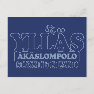 YLLÄS FINLAND Postkarte