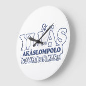 YLLÄS FINNLAND-Wanduhr Große Wanduhr (Winkel)