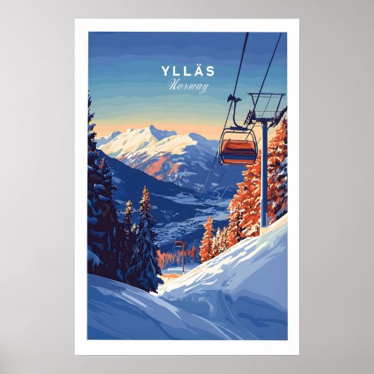 Ylläs Ski Lift Poster 1 (Vorne)