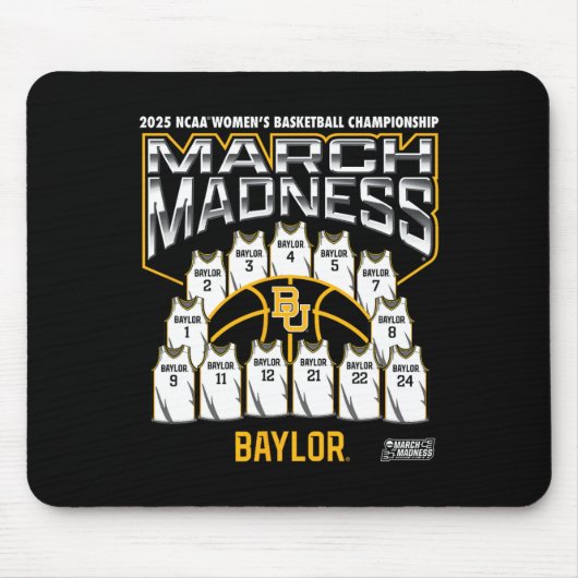 Ylor March Madness 2025 Women's Sketll Nil Mousepad (Vorne)