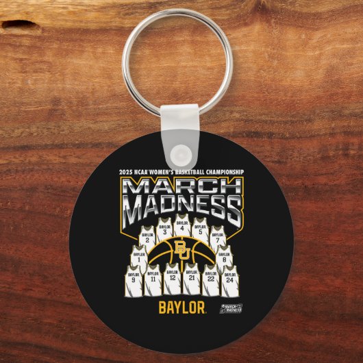 Ylor March Madness 2025 Women's Sketll Nil Schlüsselanhänger (Vorderseite)