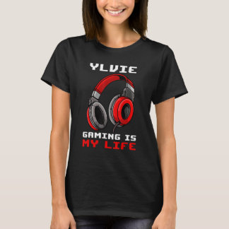 Ylvie Gaming ist mein Personalisiertes Leben T-Shirt