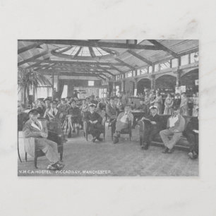 YMCA Hostel, Piccadilly, Manchester, c.1910 Postkarte