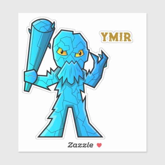 Ymir Norse Mythology Aufkleber (Blatt)