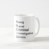 YNCIS Tasse (VorderseiteRechts)
