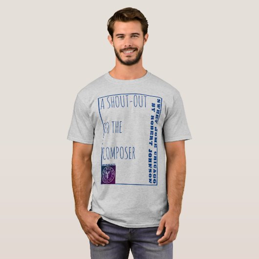 YNOTME A SHOUT TO ROBERT JOHNSON T-Shirt (Vorne ganz)