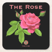 YNOTME DER ROSE Paper Untersetzer (Vorderseite)