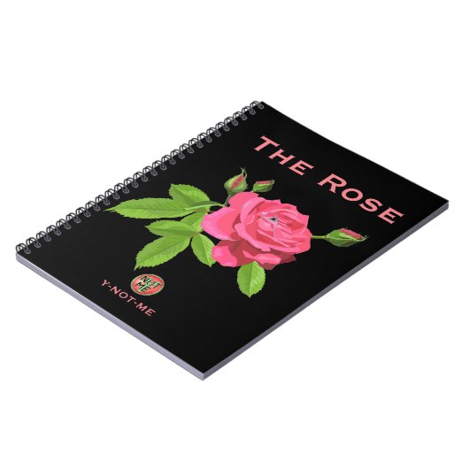 YNOTME DIE ROSE NOTIZBLOCK (Linke Seite)