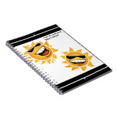 YNOTME, DIE SONNENSCHIRME NOTIZBLOCK (Rechte Seite)