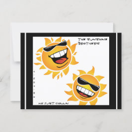 YNOTME, DIE SONNENSCHIRME POSTKARTE