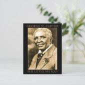 YNOTME GEORGE W. CARVER POSTKARTE (Stehend Vorderseite)