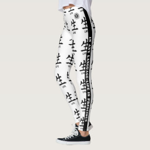 YNOTME LEGGINGS LIFE nur weiß