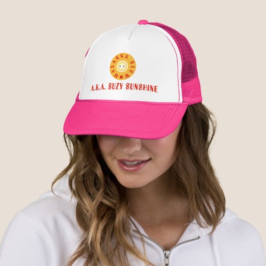 YNOTME MAXANNA GLOW TRUCKER HAT TRUCKERKAPPE (Beispiel)