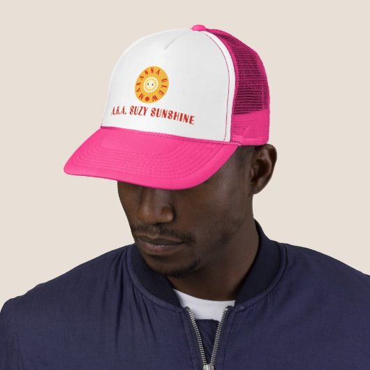 YNOTME MAXANNA GLOW TRUCKER HAT TRUCKERKAPPE (Beispiel)
