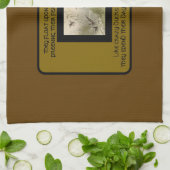 YNOTME Monotone Quacking3 Geschirrtuch (Gefaltet)