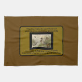 YNOTME Monotone Quacking3 Geschirrtuch (Horizontal)