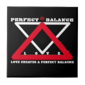 YNOTME PERFECT BALANCE 4b3 Ceramic Tile Fliese (Vorderseite)