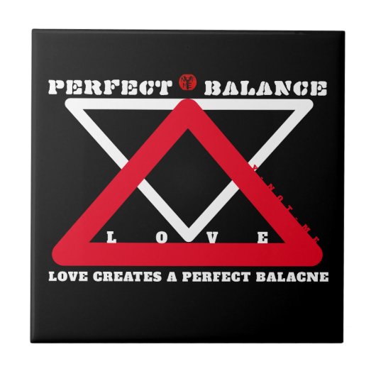 YNOTME PERFECT BALANCE 4b3 Keramikfliese (Vorderseite)
