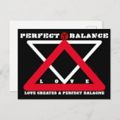 YNOTME PERFEKTE BILANZ 4b3 Postkarte (Vorne/Hinten)