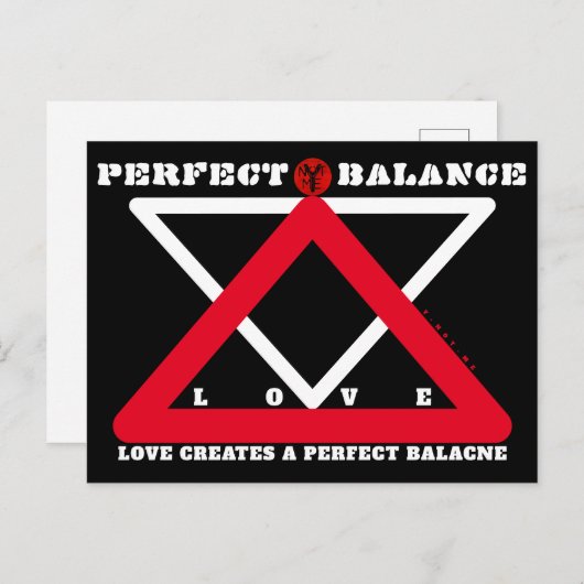 YNOTME PERFEKTE BILANZ 4b3 Postkarte (Vorne/Hinten)