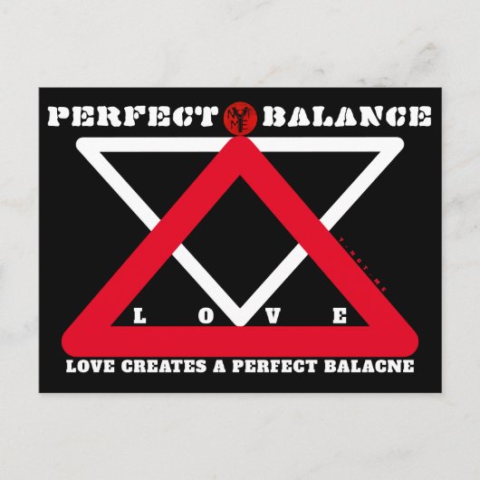 YNOTME PERFEKTE BILANZ 4b3 Postkarte (Vorderseite)