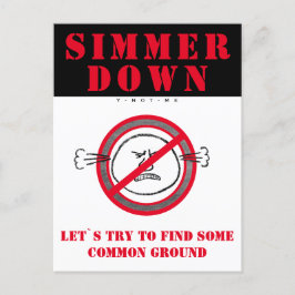 YNOTME Postcard SIMMER DOWN Postkarte