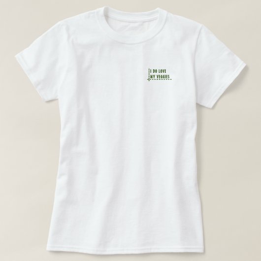 YNOTME VEGETARIANISMUS 2 T-Shirt (Design vorne)