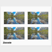 YNP RECHTECKIGER AUFKLEBER (Blatt)