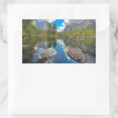 YNP RECHTECKIGER AUFKLEBER (Tasche)