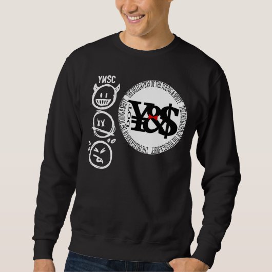 YNSC "die Revolution " Sweatshirt (Vorderseite)