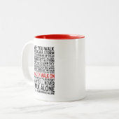 YNWA ZWEIFARBIGE TASSE (Vorderseite Links)