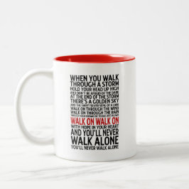 YNWA ZWEIFARBIGE TASSE