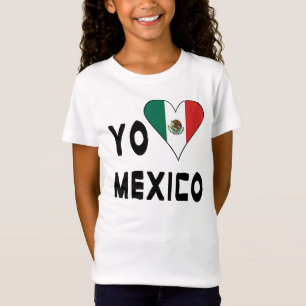 Yo Amo Mexico Girl's T-Shirt