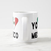 Yo Amo Mexico Jumbo-Tasse (Rückseite)