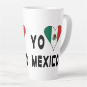 Yo Amo Mexico Large Milchtasse (Rechte Ecke)