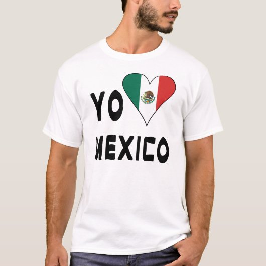 Yo Amo Mexico Men's T-Shirt (Vorderseite)