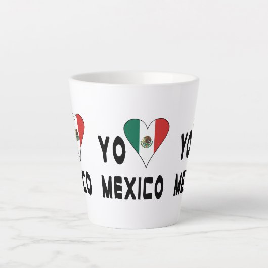 Yo Amo Mexico Milchtasse (Vorderseite)