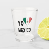 Yo Amo Mexico Schnapsglas (Vorderseite)
