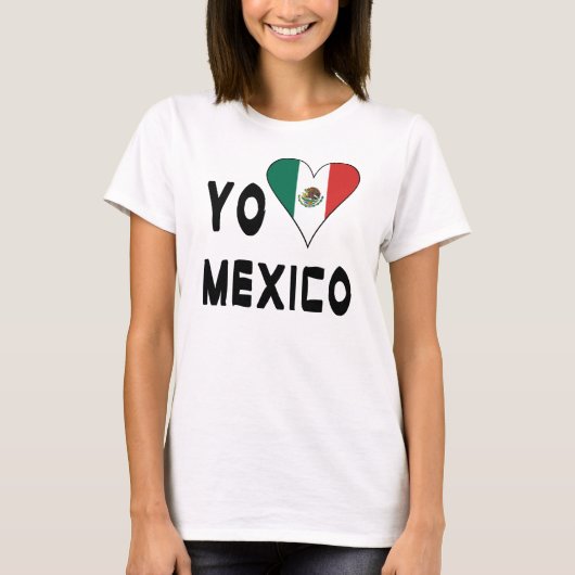 Yo Amo Mexico Women's T-Shirt (Vorderseite)